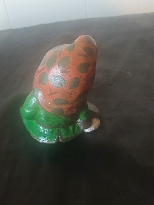 Sleepy Freckled Garden Gnome